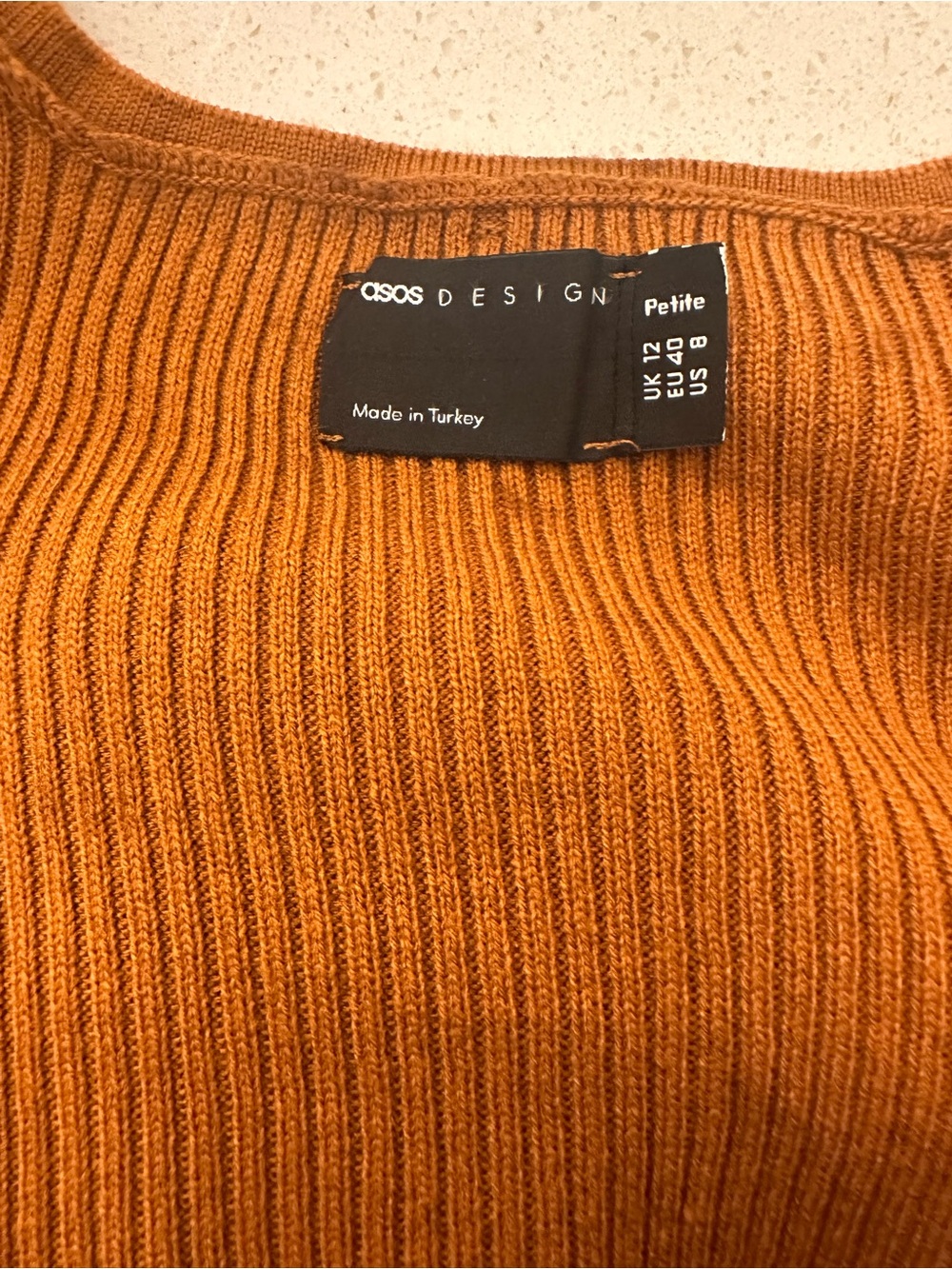 ASOS camel fit and flare mini dress - Picture 5 of 5